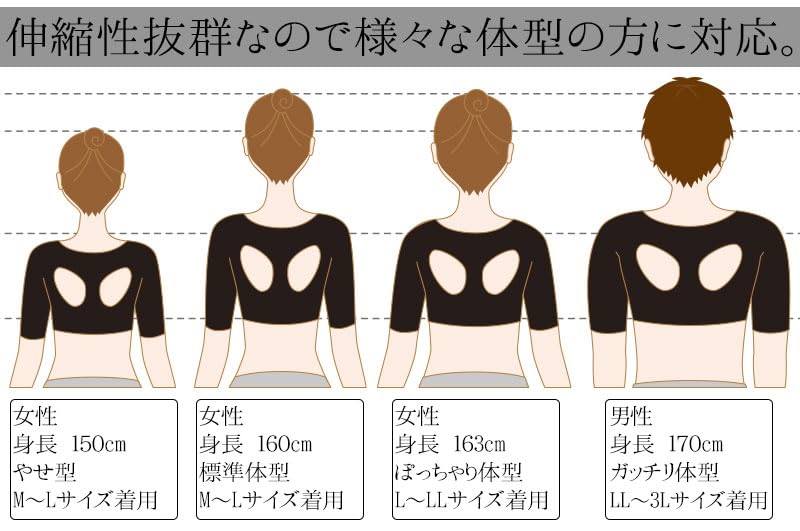 Meidai Hunchback Corrective Hunchback Straight Inner Shoulder Beige Underwear, Posture, Neck, Comfort, LL-3L