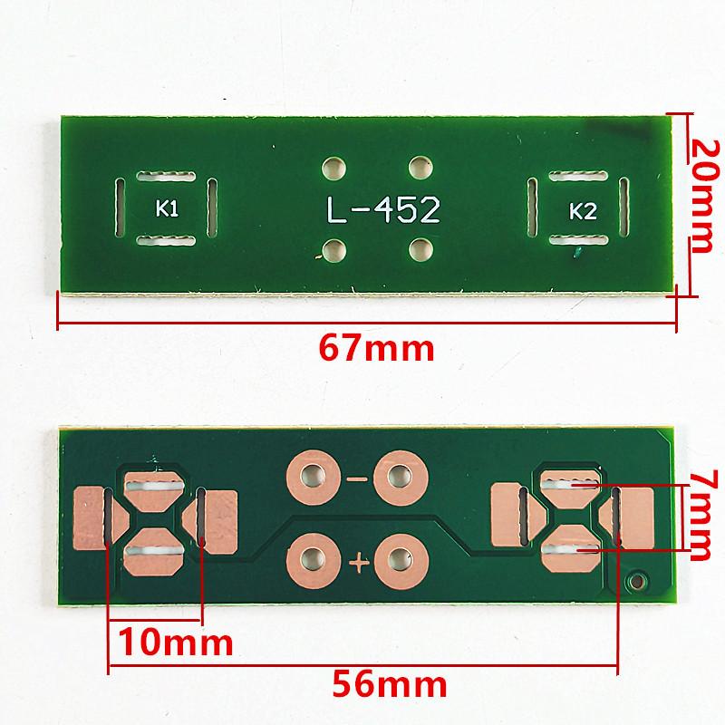High Compatibility DJ Speaker Cable Terminal Plate for 4-Pin PCB Board