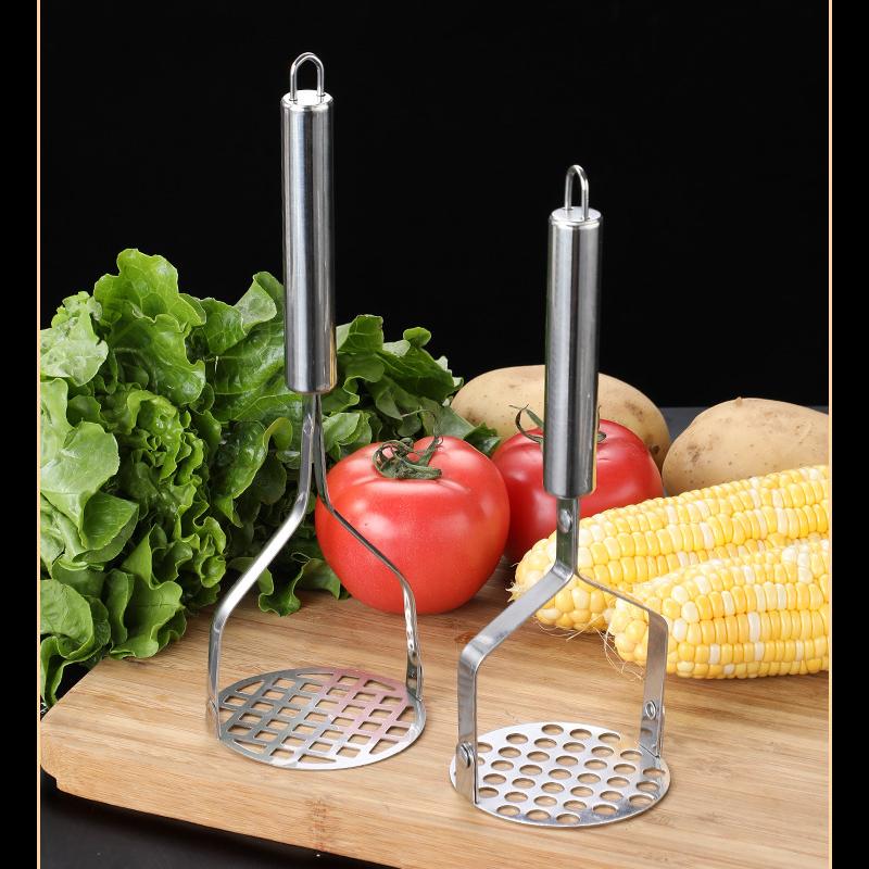 Stainless Steel Manual Potato Masher Multifunctional Ricer for Baby Food