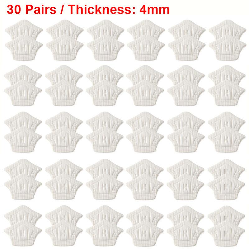 3 paires/6 paires Semelles Patch Protège-talons pour Chaussures de Sport Autocollant Arrière Taille Ajustable Anti-usure Coussinet de Pied Insert de Coussinet