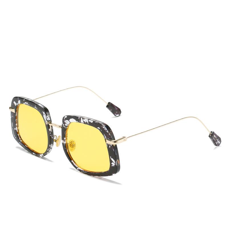 2021 Milan Fashion Show Colorful Oval Sunglasses - European & American Trend Inspired by Miu