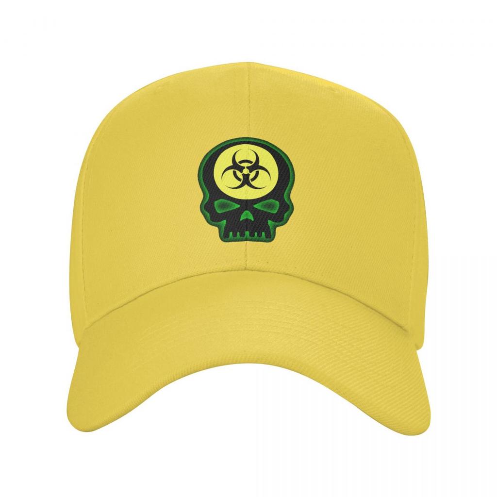 Florescent Biohazard Alien Hiking Game Baseball Caps Fashion Men Women Hats Adjustable Cap Streetwear Baseball Hat Casquette