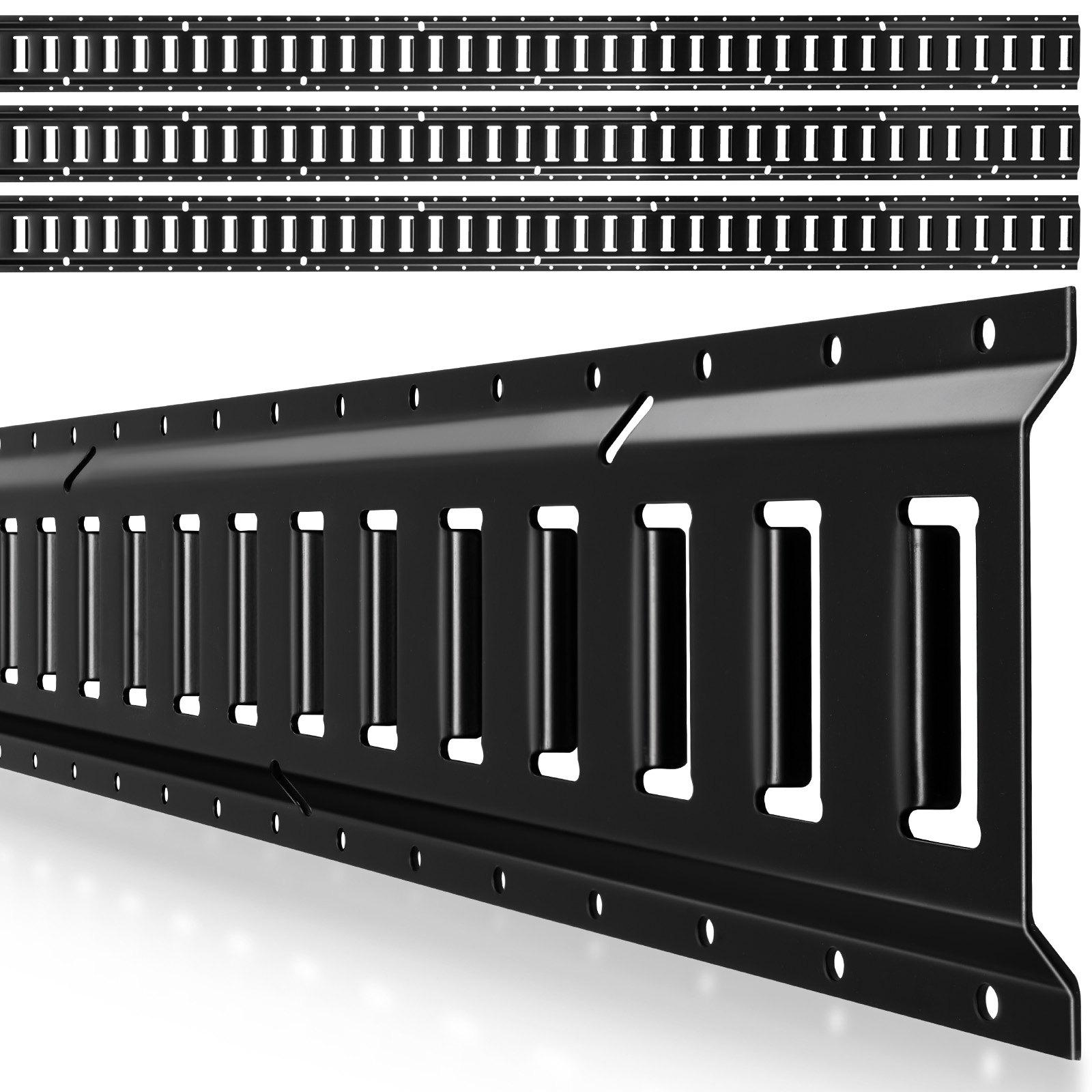 VEVOR E-Track Tie-Down Rails, 4 Pack