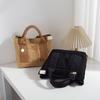 New Simple Handbag Versatile Large Capacity Commuter Canvas Bag Bento Women's Bag