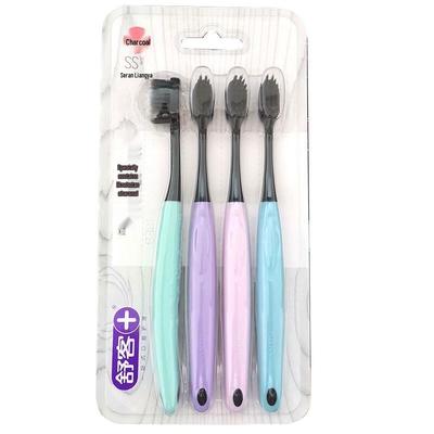 Sakol Carbon Silk Toothbrush (4-Pack)