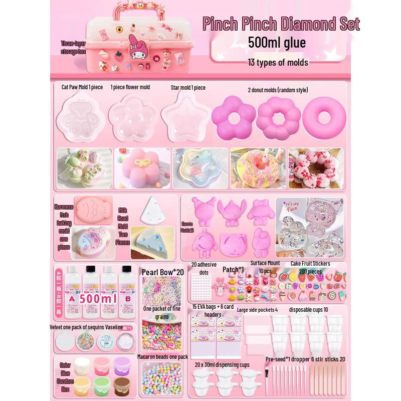 Handmade Silicone Squeeze Toy for Kids - DIY Decompression Gift for Boys and Girls