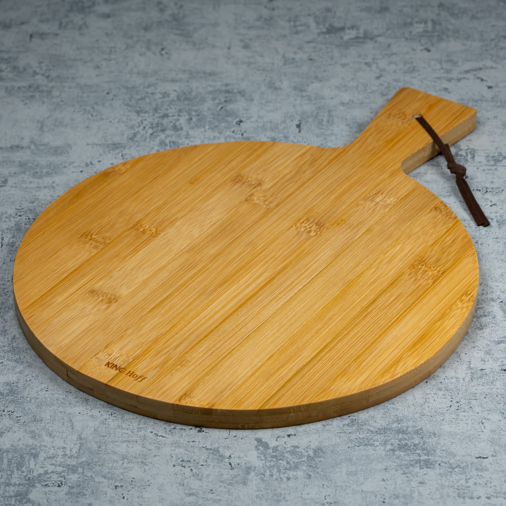 Deska Do Serwowania Pizzy 30cm Bambus KINGHOFF KH-1673