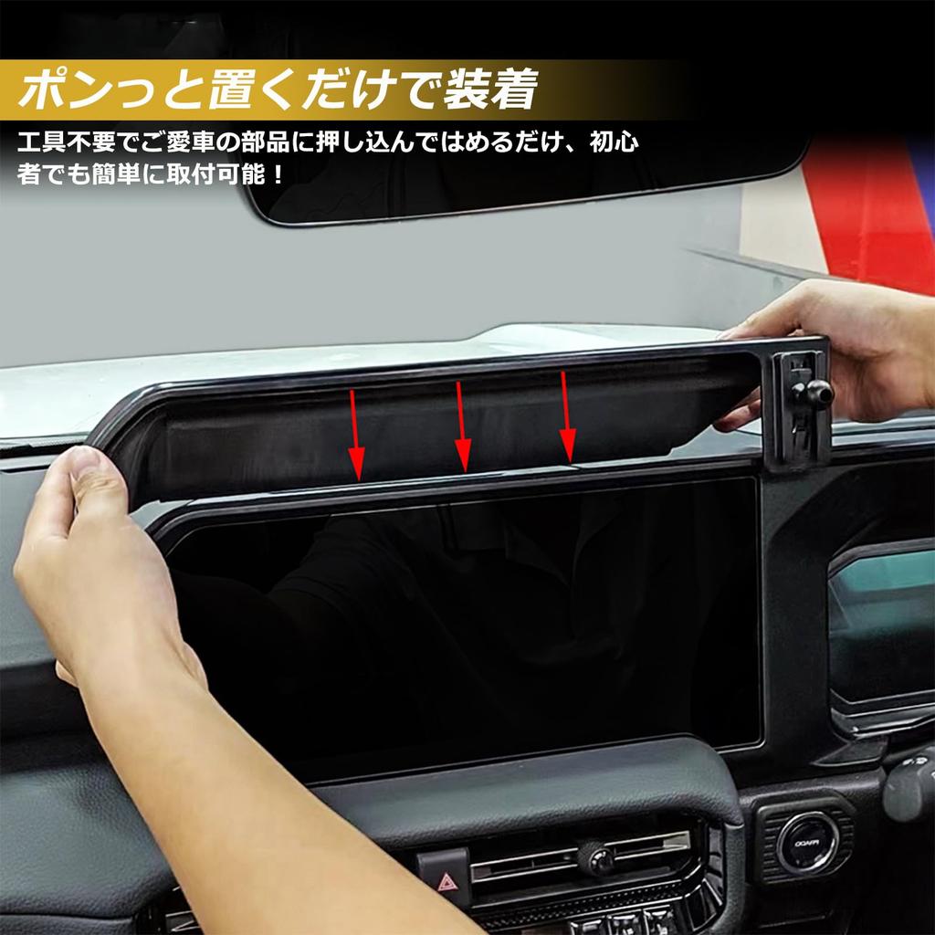 Temiry 2024 Toyota Land Cruiser 250 Dashboard Land Cruiser 250 Land Cruiser 250 Dashboard Storage Console Storage Tray for Land Cruiser 250 Series