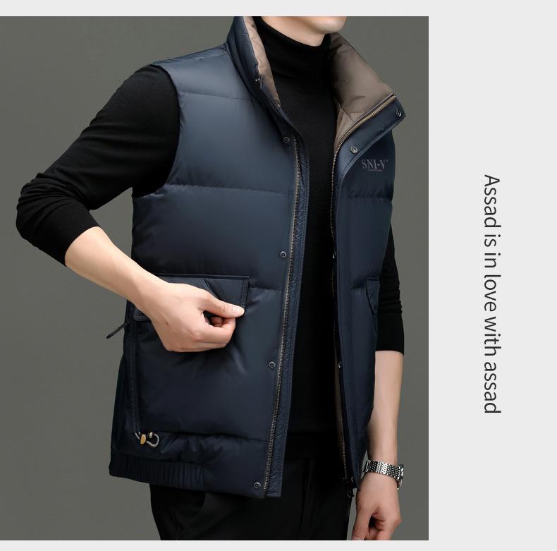 Men's Lightweight Down Vest: Versatile Casual Winter Gilet