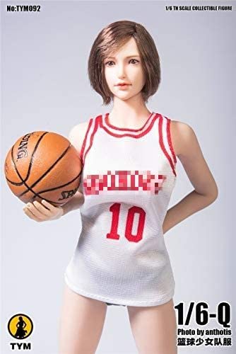

[TOYBARJAPAN] TYM092 Women s Athletic Vest and Pants for 1/6 Scale Action Figures (Body, Head, and Ball Not Included)