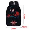 Spiderman Printed Durable Backpack With Adjustable Straps For School And Travel