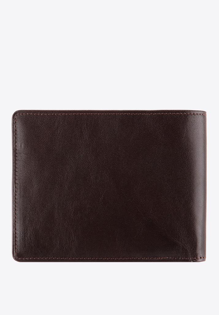 Wittchen Men's Leather Wallet Without Clasp Brown Brown Natural Leather