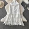 Summer Women Elegant Luxury Embroidery Flower Lace Slim Bodycon Long Maxi Party Fishtail Dresses for Girl Graduation