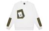 New Balance Sweatshirts Unisex Ivory Crew Neck Moderate Regular AMT13378-IV