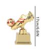 Football Golden Boot Trophy Plastic Award Cup for Soccer Match Competition Prize Custom Engraving