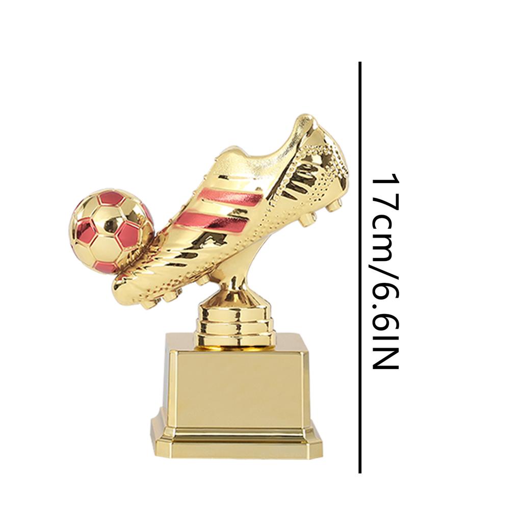 Football Golden Boot Trophy Plastic Award Cup for Soccer Match Competition Prize Custom Engraving
