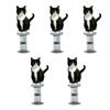 Dancing Cats Car Dashboard Decorations Shaking Cats Bobblehead Ornaments for Car Interior Decors/Office/Table Decors