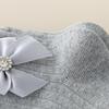 Kids Bow Socks Baby Girls Cotton Cute Socks for Girls Cute Bow Soft Toddlers Princess Children Tube Socken Spring Autumn