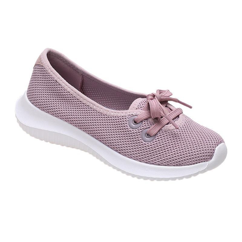 Fashion Comfortable lightweight shallow mouth anti slip casual shoes for spring  autumn simple breathable fashionable women's shoes