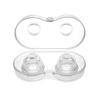 1 Pair Silicone Nipple Corrector Painless Nipple Sucker Puller Aspirator for Correction Flat Inverted Nipples