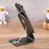 Apple iPhone 15 Magsafe Wooden Wireless Charging Phone Stand Aluminum Alloy Desktop Phone Stand