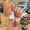 Xiaohongshu Badminton Keychain: Sports Fan Backpack Decor Pendant