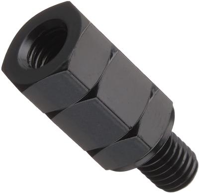 Kitaco 0900-505-01087 Spiegeladapter, Schwarz, 0,6 Zoll (14mm), Umkehrschraube 0,3 Zoll (8