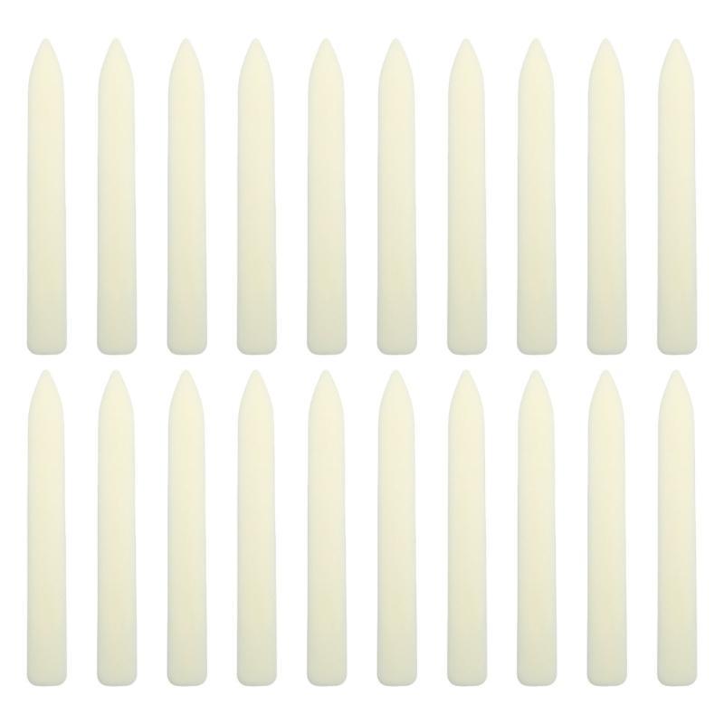 20/40x Folder Paper Creaser Set Bone Folder Tool Letter Opener for Bookbinding Leather Craft Folding Tool