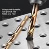 1-13mm Cobalt HSS Twist Drill Bit Straight Shank Hex Carbide Tip for Metal Stainless Steel Iron 304 Drilling