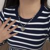 Y2K Message Locket Necklace Jewelry Accessories Photo Picture Necklace New Heart Necklace