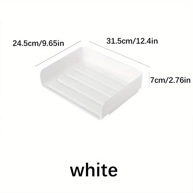 New Office Desktop Storage Box A4 Folder Multi-Layer Storage Rack Data Shelf File Rack White Storage Rack Can Be Superimposed