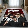 HD Stray Kids Kpop Gwiazda Dywanik do salonu antypoślizgowy Miękki dywan do sypialni Pokoju zabaw dla dzieci Kanapy, Dekoracja domu Mata pod drzwi Prezent