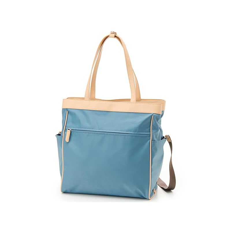 

[Isaac] tote bag travel Horizon 2WAY tote Light blue(62)