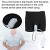 Reusable Male Urinal Bag Urine Bag Silicone Urine Funnel Pee Holder Collector with Catheter for Men Hygiene (Random Delivery)