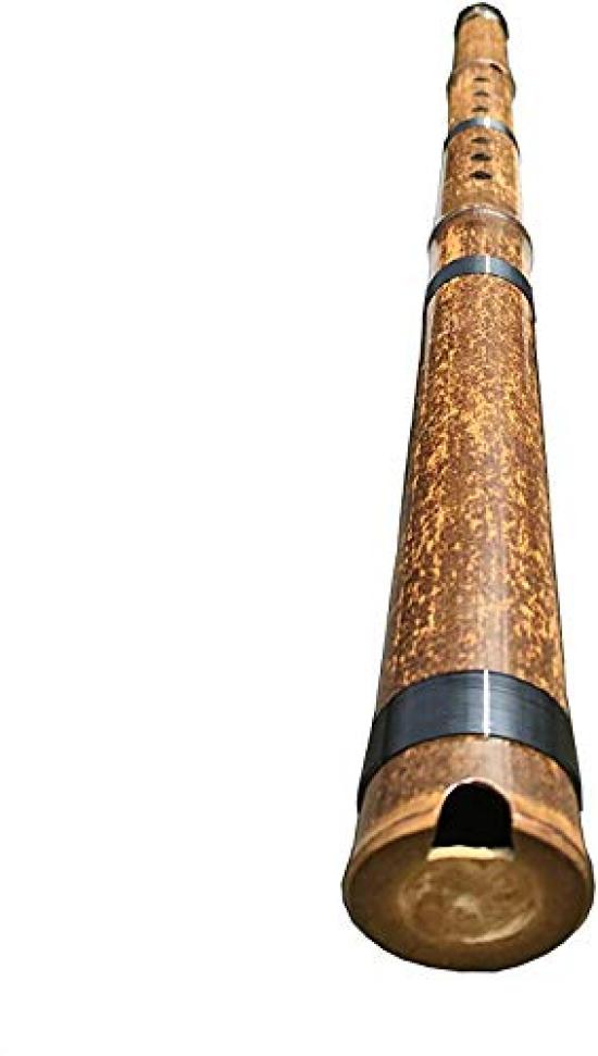 Erin Japan - Japanese Selected Goods - Brown Yamamoto Bamboo Craft Shop G Key Model Cx111 Dong Xiao Bamboo Vertical Flute Cow Horn (Yamamototakizayikuya) (Beginner Level)