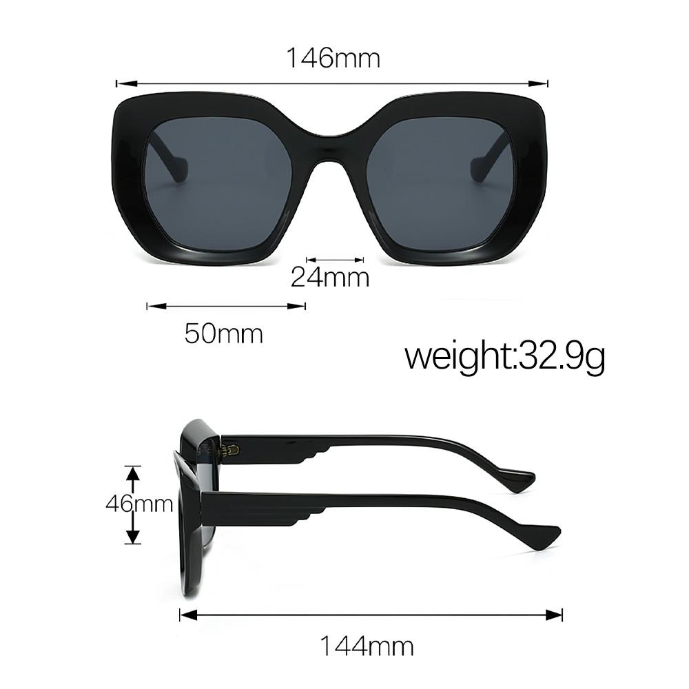 Occhiali da Sole Vintage Moderni da Donna Minimalisti alla Moda Versatili Protezione UV