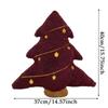 Soft Christmas Tree Pillow 40cm Festive Decor Pillow New Plush Cushion  Christmas