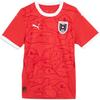 Puma Men's Red Austria National Team Home Football Jersey With OFB Crest And Abstract Print 774010-01