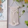 Macrame Wall Hanging Boho Tapestry Woven Bohemian Wall Decor Handmade Weaving Landscaping Wall Tapestry decoración hogar