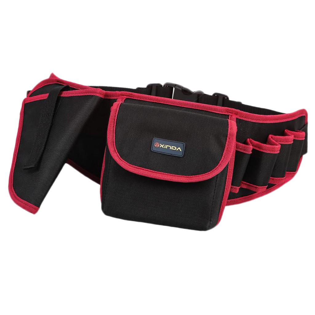 Buy Durable Lightweight Tool Bag Oxford Toolkit Drill Holder Waist Belt