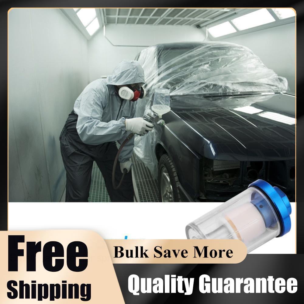 High Pressure 1/4 inch Water Oil Separator Inline Air Hose Filter Moisture Trap