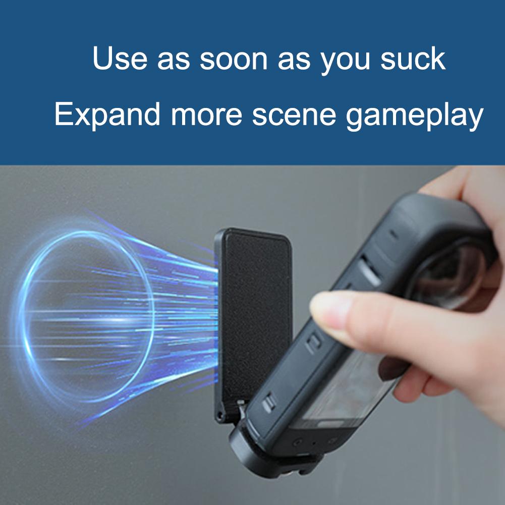 For Insta360X5 X4 X3 Magnetic Bracket Base With 1/4 Screw Multifunctional Desktop Fixing Accessories Magnetic Bracket Base