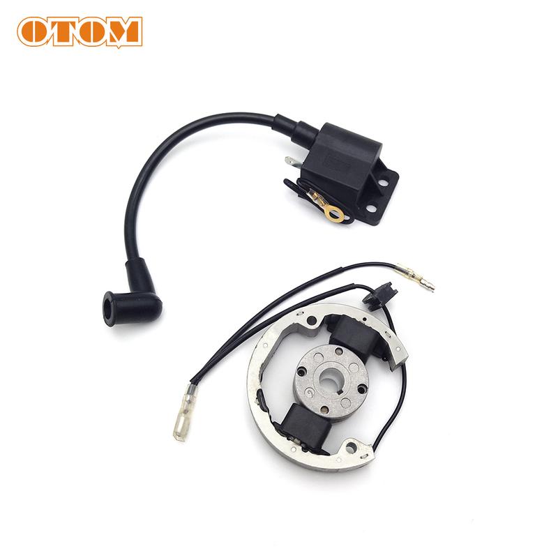 OTOM STATOR ROTOR & IGNITION COIL KIT For KTM 50 50CC SX50 2002-2008 Adventure Senior Motorcycle Magneto Flywheel Part Motocross