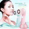 3 In 1 Electric Facial Cleaner Face Cleansing Brush Wash Machine With Base Spa Skin Care Massager Blackhead Cleaning Charging