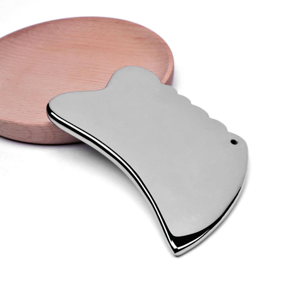 100x60x6mm Terahertz Schabbrett Energiestein Meridian Rücken Schabplatte Massagegerät für Zuhause