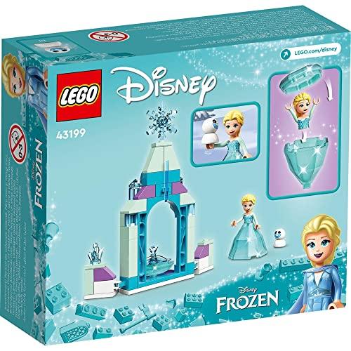 LEGO Disney Princess Elsa's Castle Courtyard 43199, Toy Blocks, Gift, Princess, Castle, Girls, Ages 5 and Up