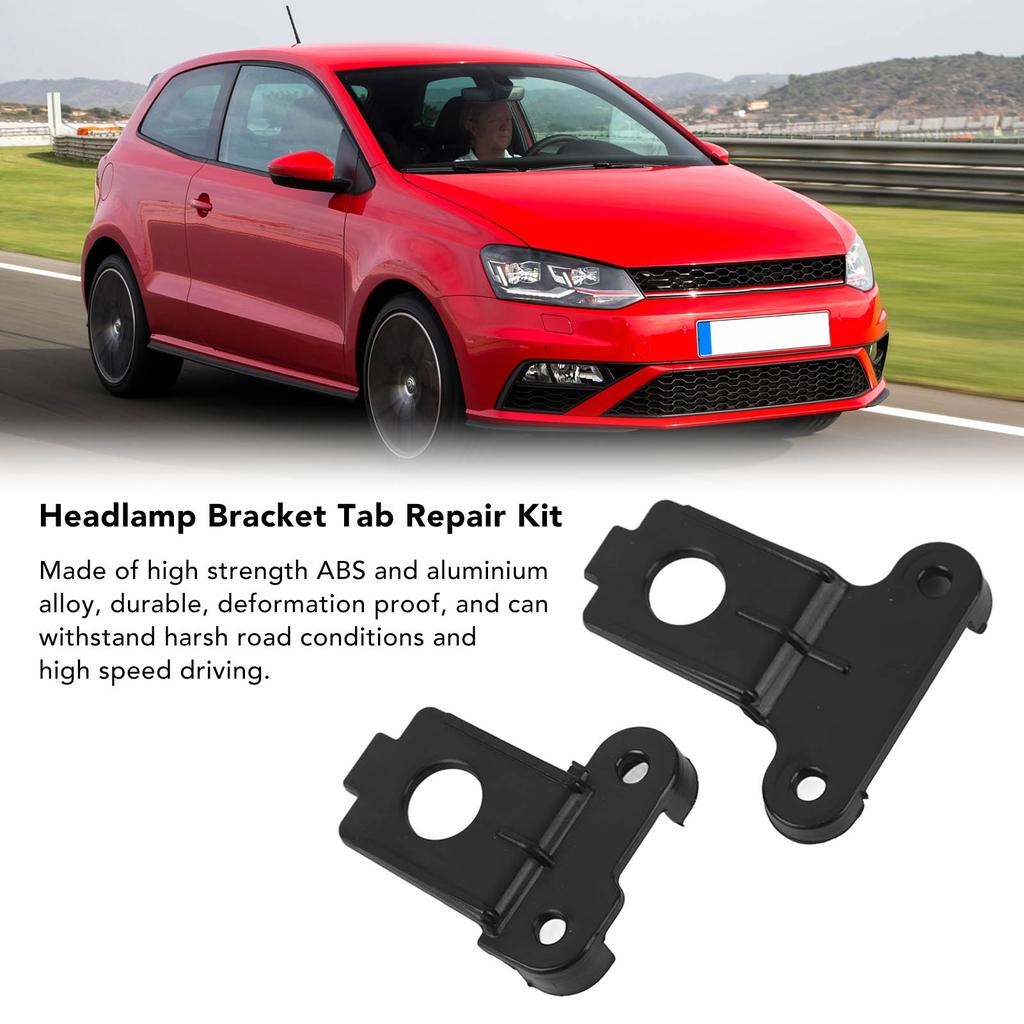 Universelles Reparaturset für die Halterung des vorderen rechten Scheinwerfers, Werkzeug 2G0998226, Reparatursatz für das Gehäuse der Scheinwerferhalterung aus Aluminiumlegierung