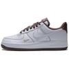 Air Force 1 Skateboard Shoes Women's White Gold Brown IX5020-121