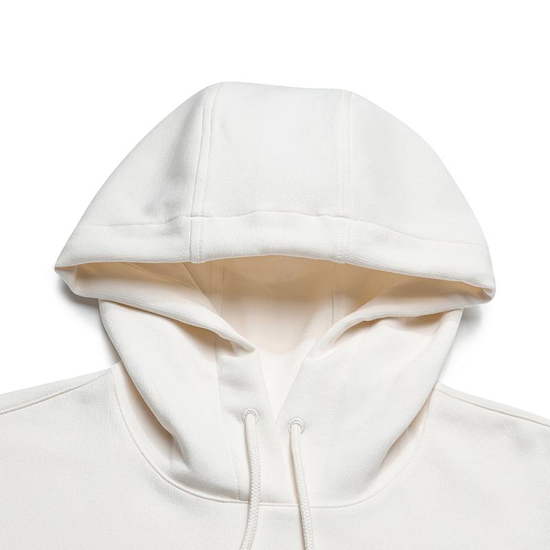 Fila Heritage Fashion Simple Sports Casual Versatile Comfortable Knitted Hoodie Women Hoodies Oatmeal F61W548201FBG