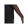 adidas Crew Neck Pullover Solid Color Short Sleeve T-Shirt Men Tops Black HD3577